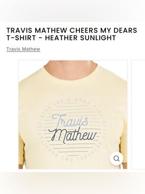 Travis Mathew Men's T Shirt